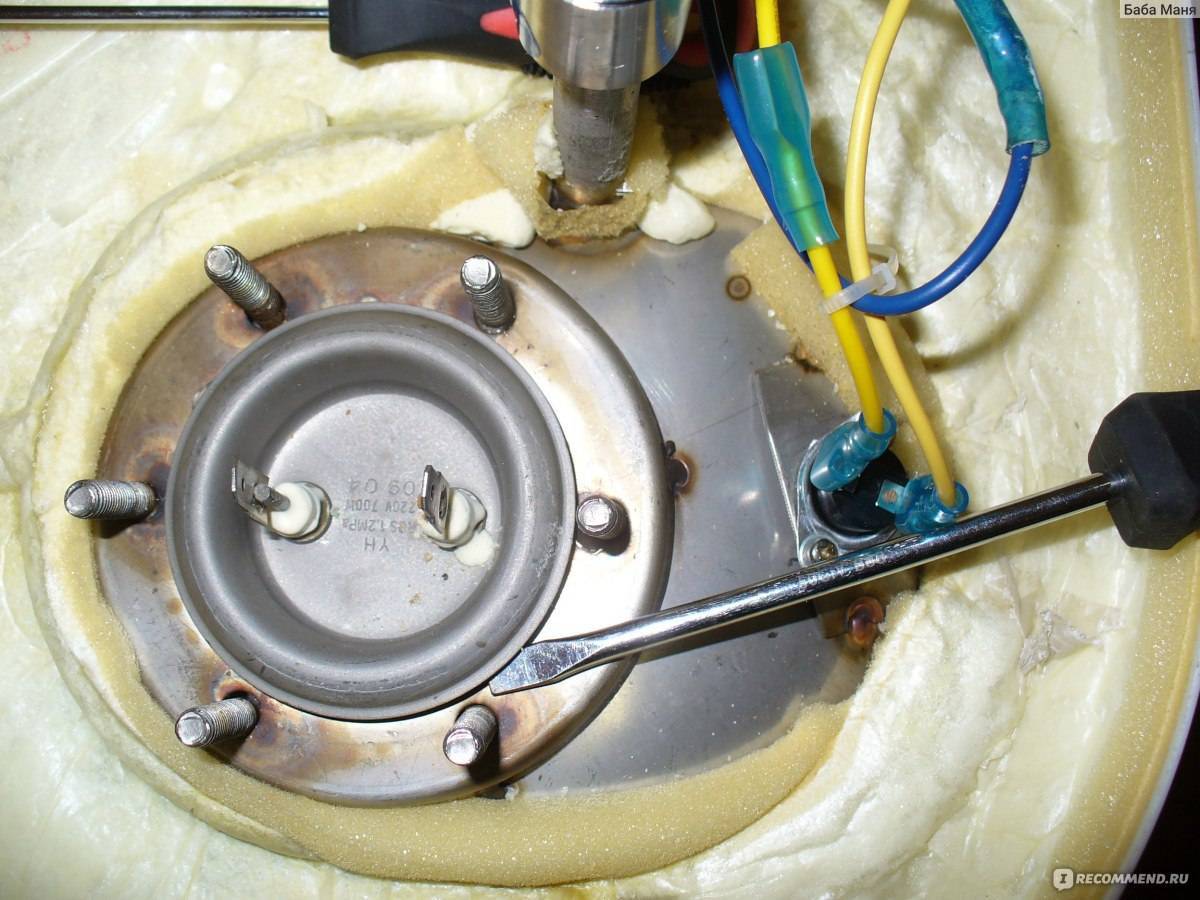 Пошаговая инструкция замены тэнов на водонагревателе термекс