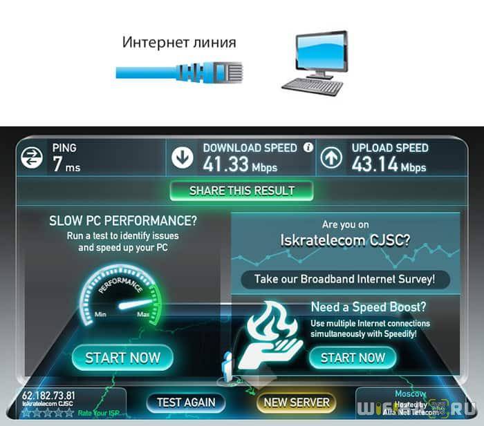 Как повысить скорость интернета