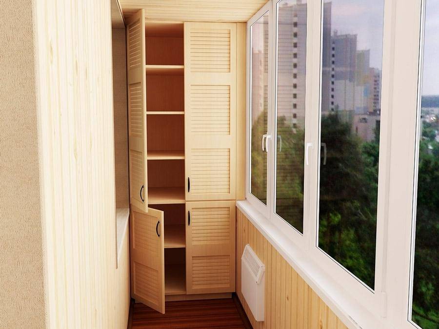 Шкафы на балконе: интересные идеи, фото. Как выбрать шкаф на балкон, лучшие идеи