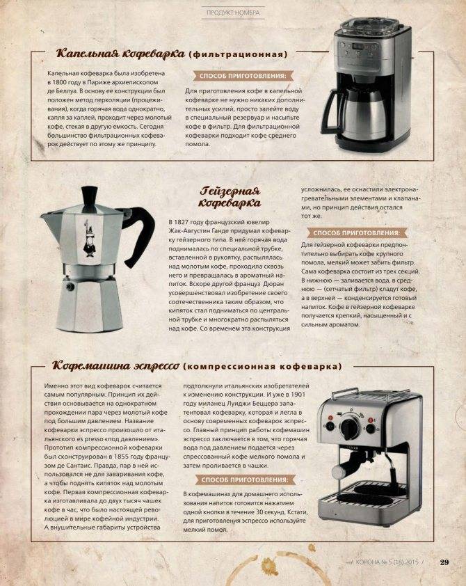 Какая кофеварка лучше гейзерная, рожковая или капельная: чем они отличаются, а также преимущества каждой