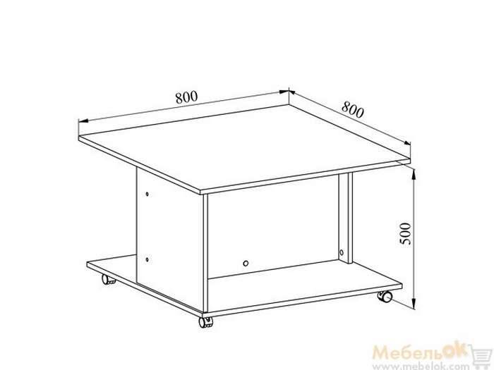 Журнальный столик своими руками из дсп на колесах чертежи фото и размеры