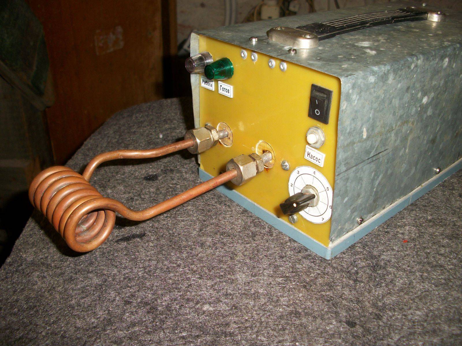Индукционный нагреватель металла + схема - zetsila