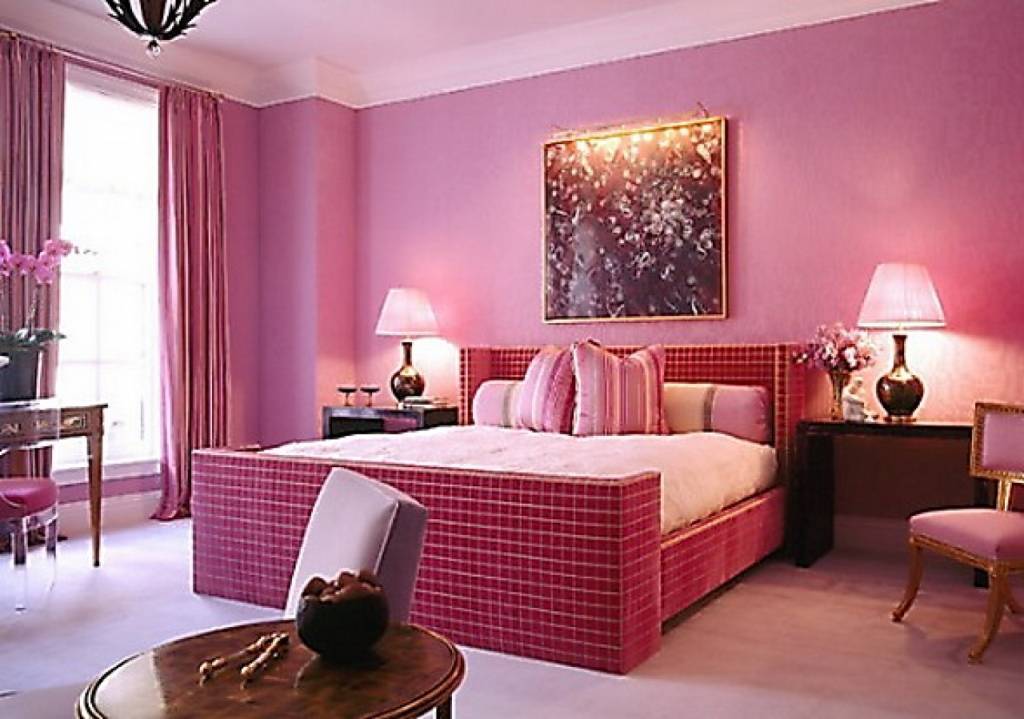 Спальня в розовых тонах: значение цвета, особенности оформления