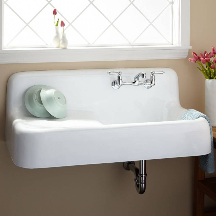 Подвесная раковина для ванной: инструктаж по установке