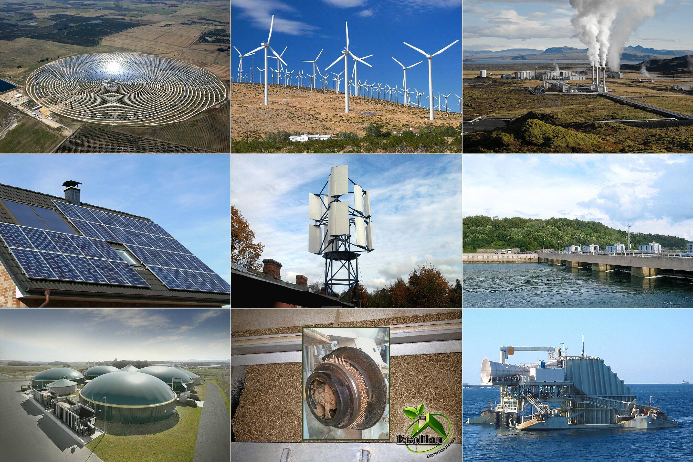 Альтернативная энергетика и экология: виды и пути развития