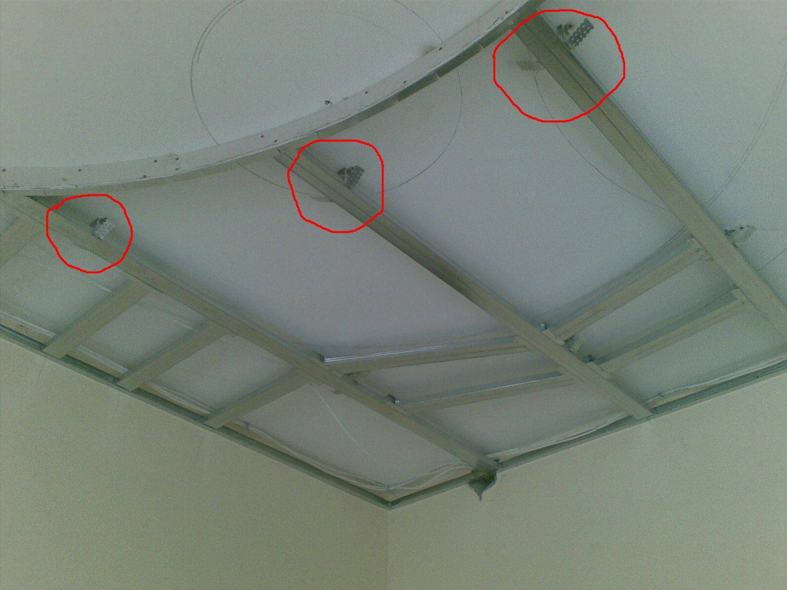 Потолок из гипсокартона — что может быть проще?