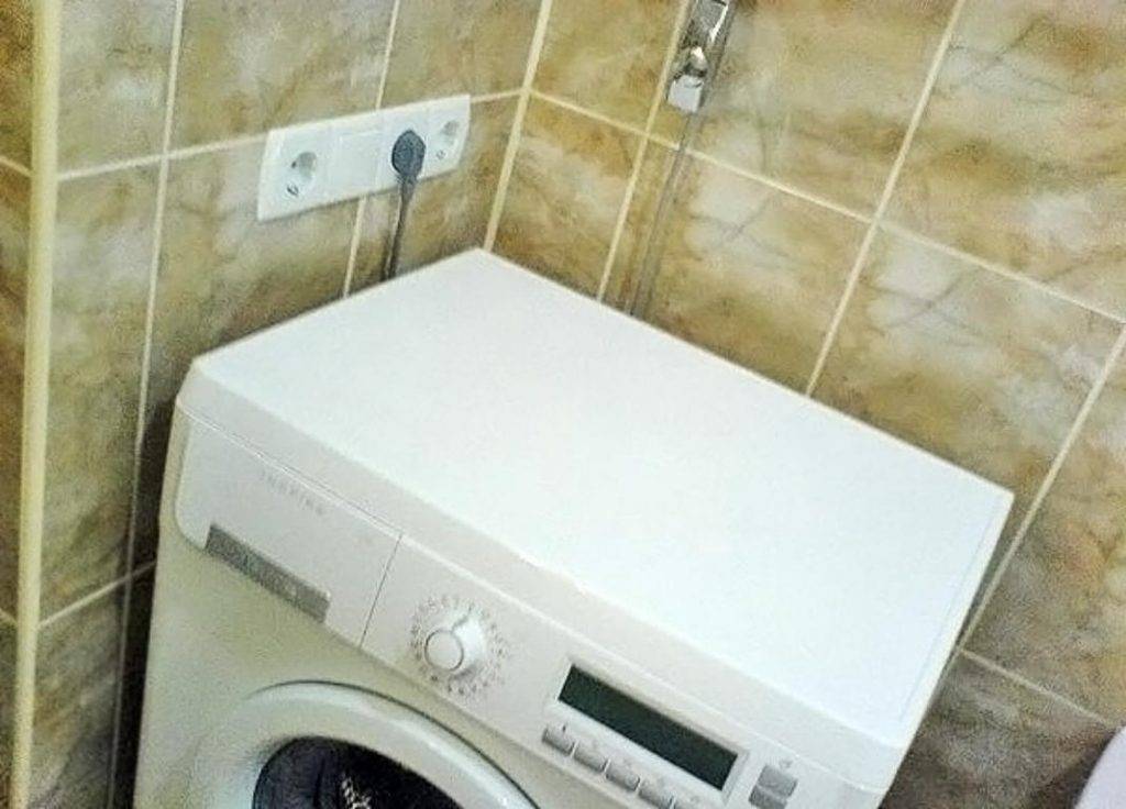 Розетка для стиральной машины в ванной. высота розетки для стиральной машины