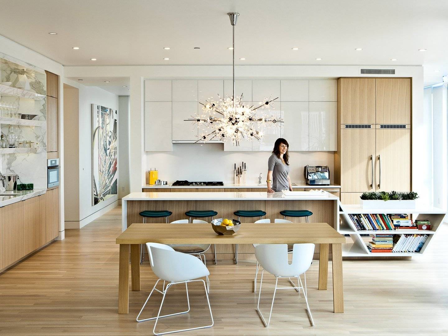 Дизайн кухни и столовой в стиле эко: 585 фото лучших интерьеров на inmyroom