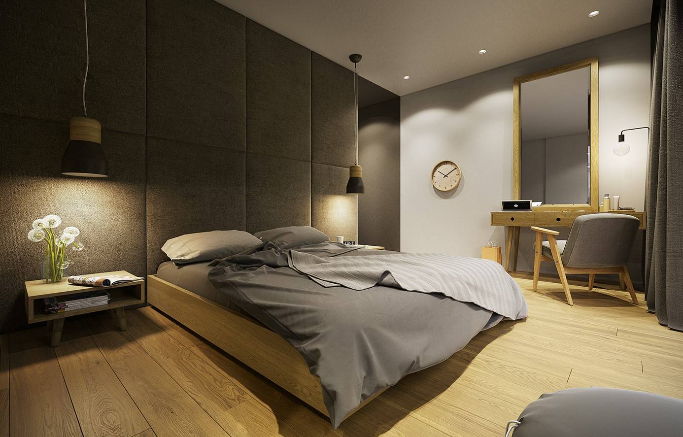Спальня в стиле Contemporary