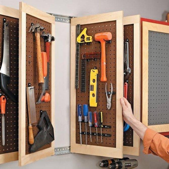 Нарядный шкаф для инструментов своими руками