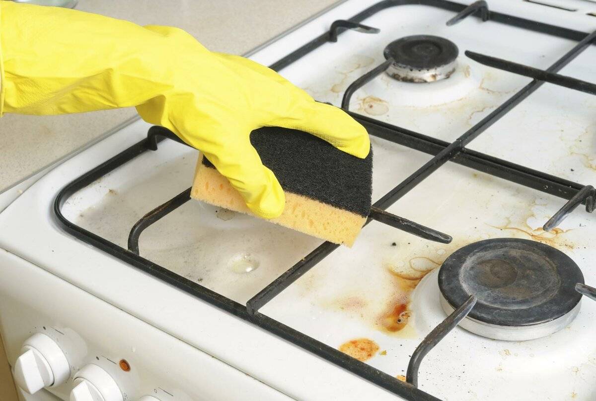 Как почистить газовую плиту в домашних условиях за 8 шагов