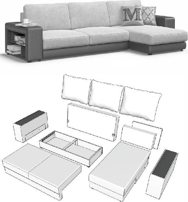 Сборка и разборка углового дивана для перевозки без проблем – блог интернет-магазина «злата-мебель»