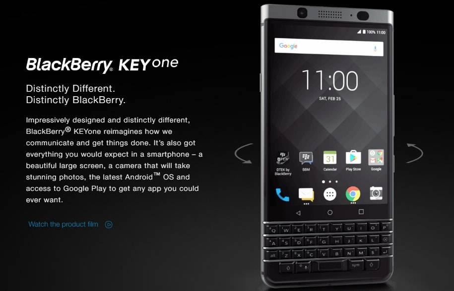 Знакомство с blackberry keyone — классная, но дорогая «ежевичка»