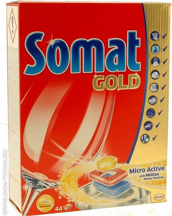Отзывы о таблетки для посудомоечной машины somat multi