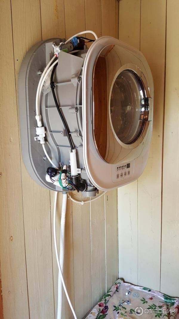 Настенная стиральная машина автомат: отзывы, модели, установка