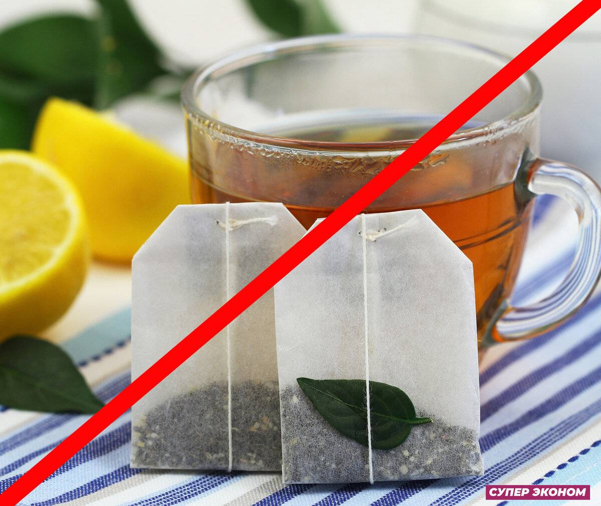 Опасен ли для здоровья чай из пакетиков