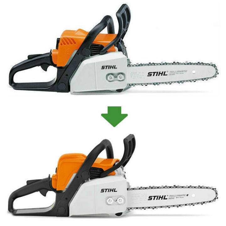 Бензопила stihl ms-180 — технические характеристики, устройство и эксплуатация