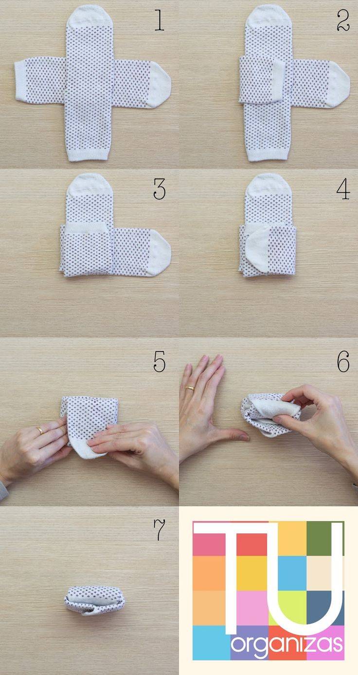Компактное хранение носков: как правильно сложить носки и хранить, чтобы не терялись