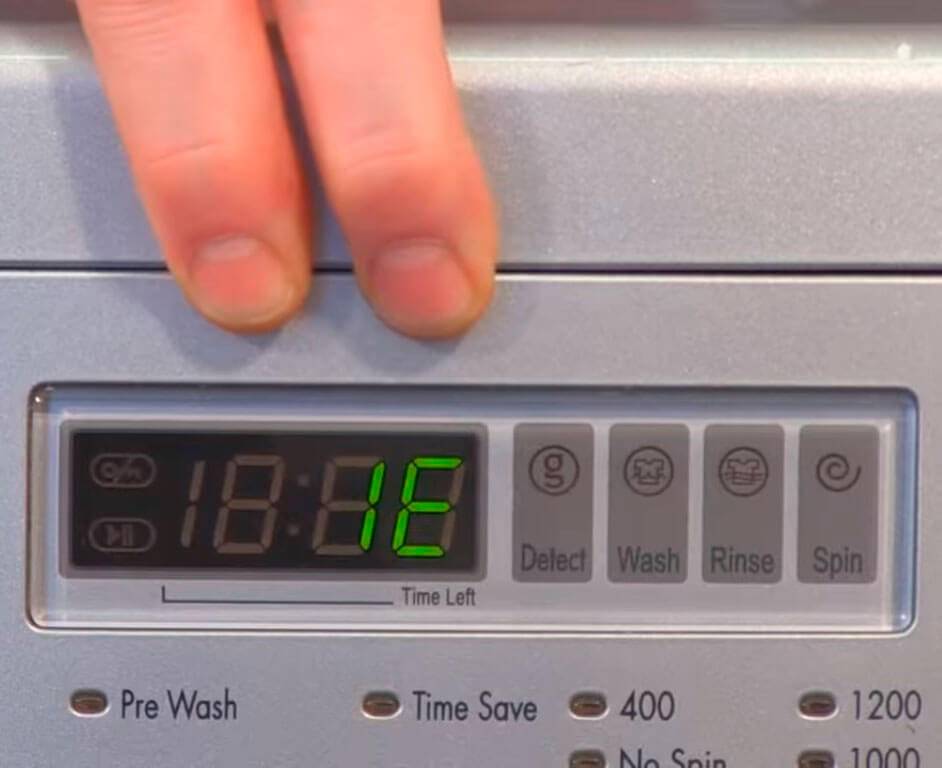 Коды ошибок стиральной машины lg