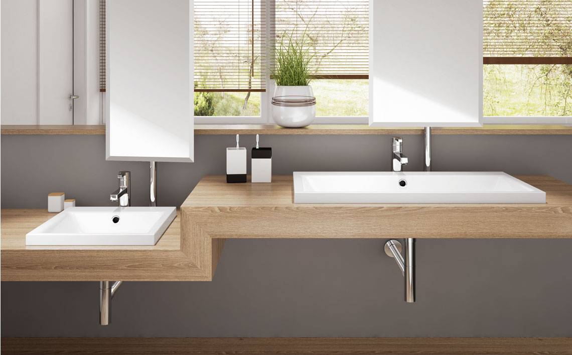Двойная раковина: особенности умывальника в ванной комнате, предпочтения, выбор подходящей тумбы