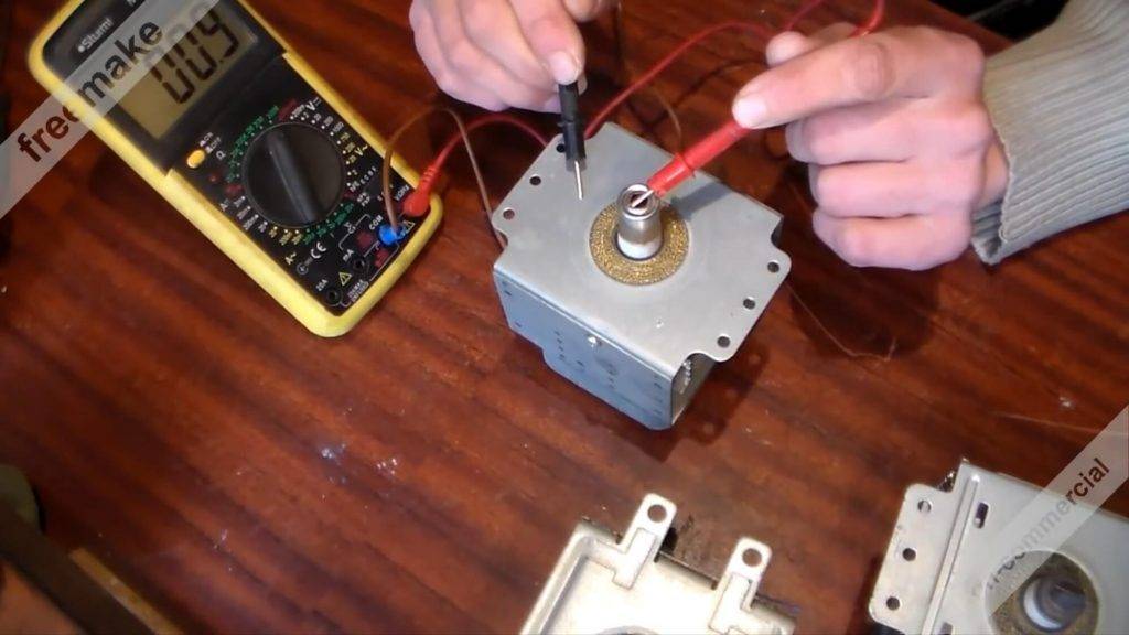 Как проверить магнетрон в микроволновке