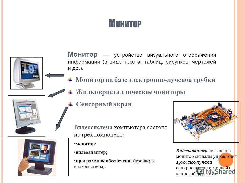 Экранные устройства. Из чего состоит компьютерный монитор. Из чего состоит экран монитора. Структура дисплея монитора. Из чего состоит дисплей монитора.