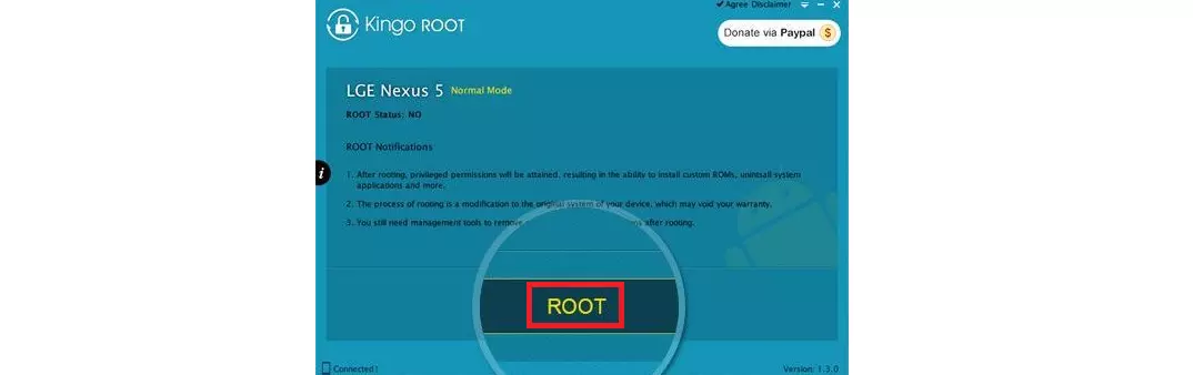 Kingo root pc