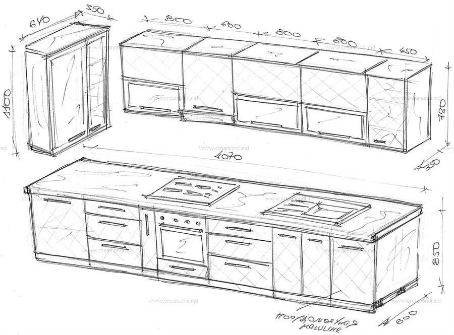 Дизайн кухонного гарнитура: современные и красивые виды, образцы моделей, дизайн углового гарнитура