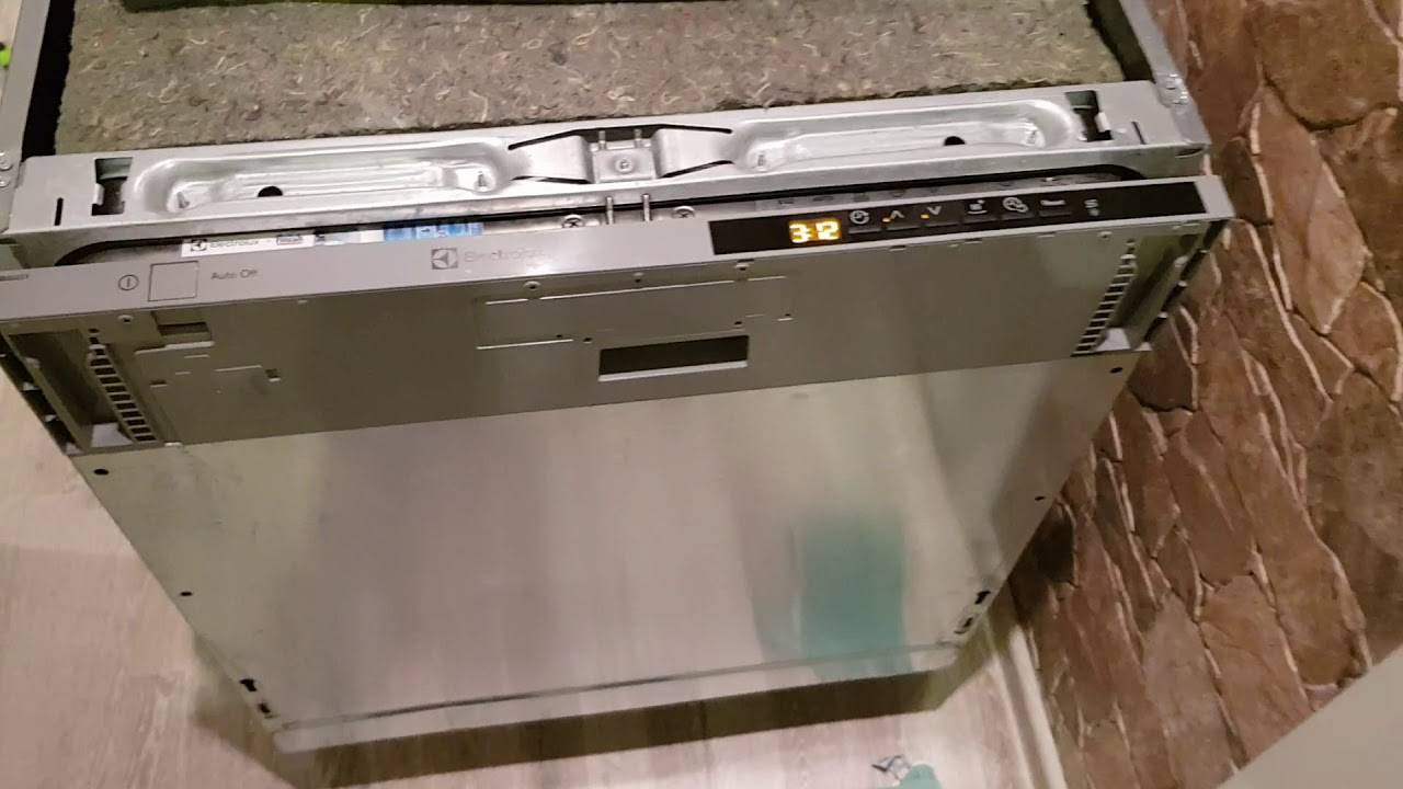 Ошибки посудомоечных машин electrolux