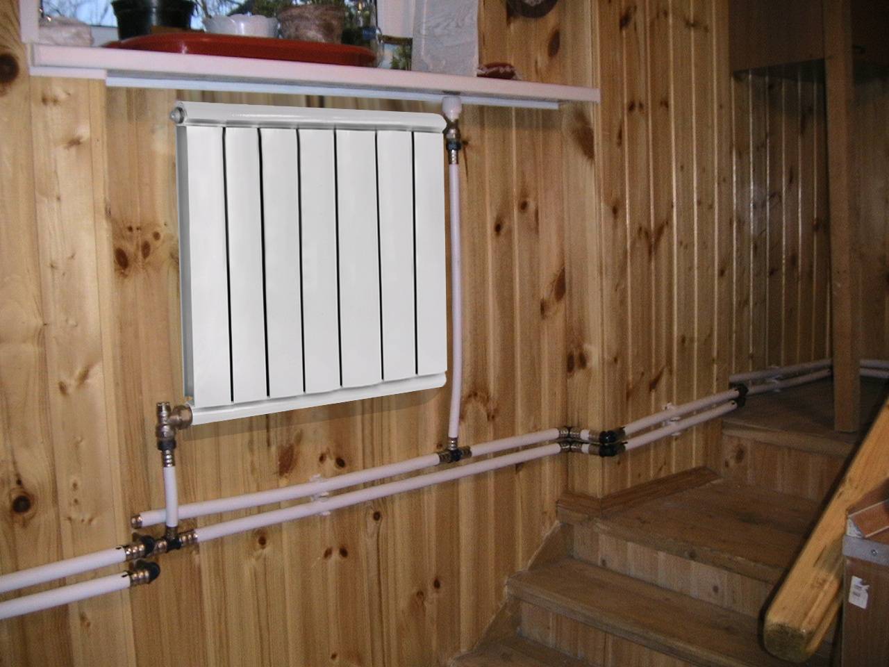 Подключение радиатора отопления к двухтрубной системе - все способы!
