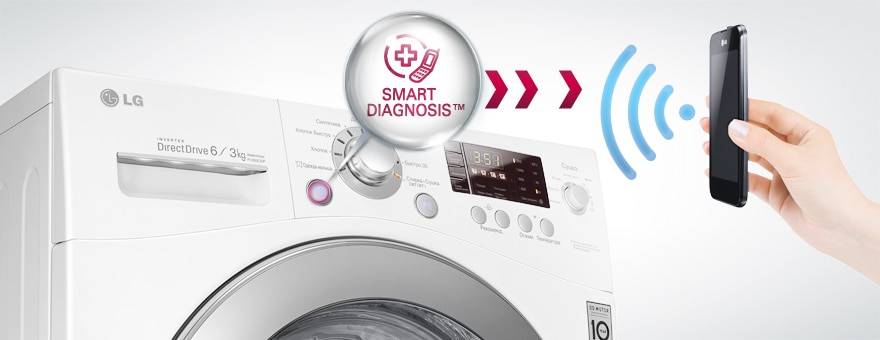 Lg smart diagnosis стиральная машина, инструкция как пользоваться