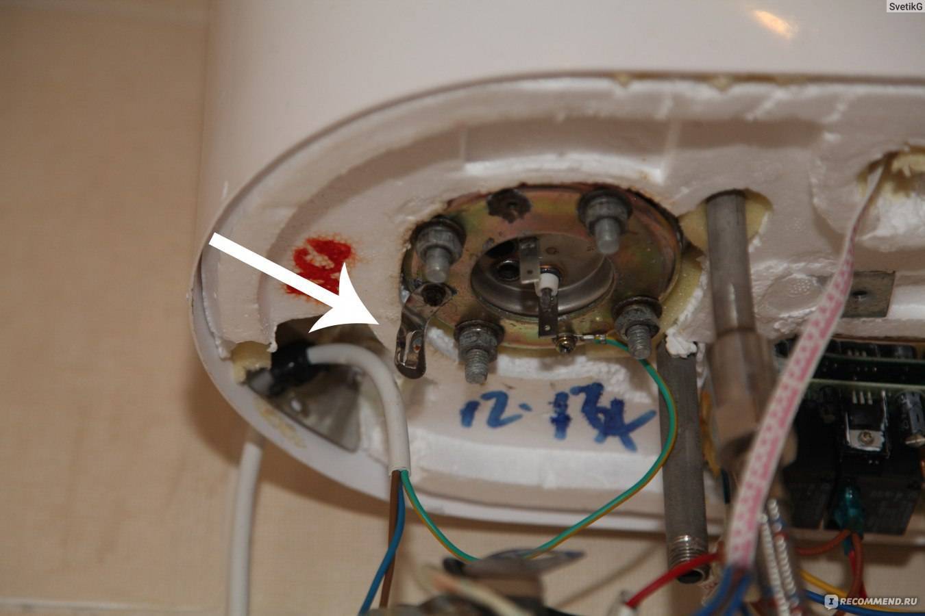 Как поменять тэн в водонагревателе: инструктаж проведения ремонта - точка j