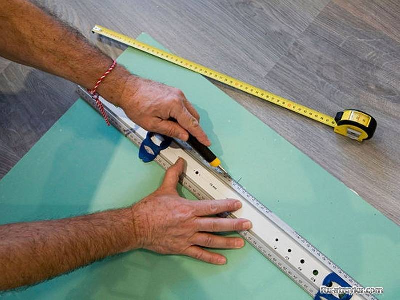 Чем резать гипсокартон в домашних условиях и как это делать правильно (видео)