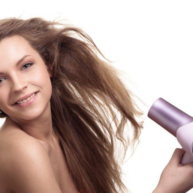 Можно ли сушить строительным феном волосы? Как быстро высушить волосы без фена