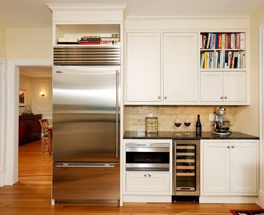 Как встроить холодильник в кухонный гарнитур своими руками