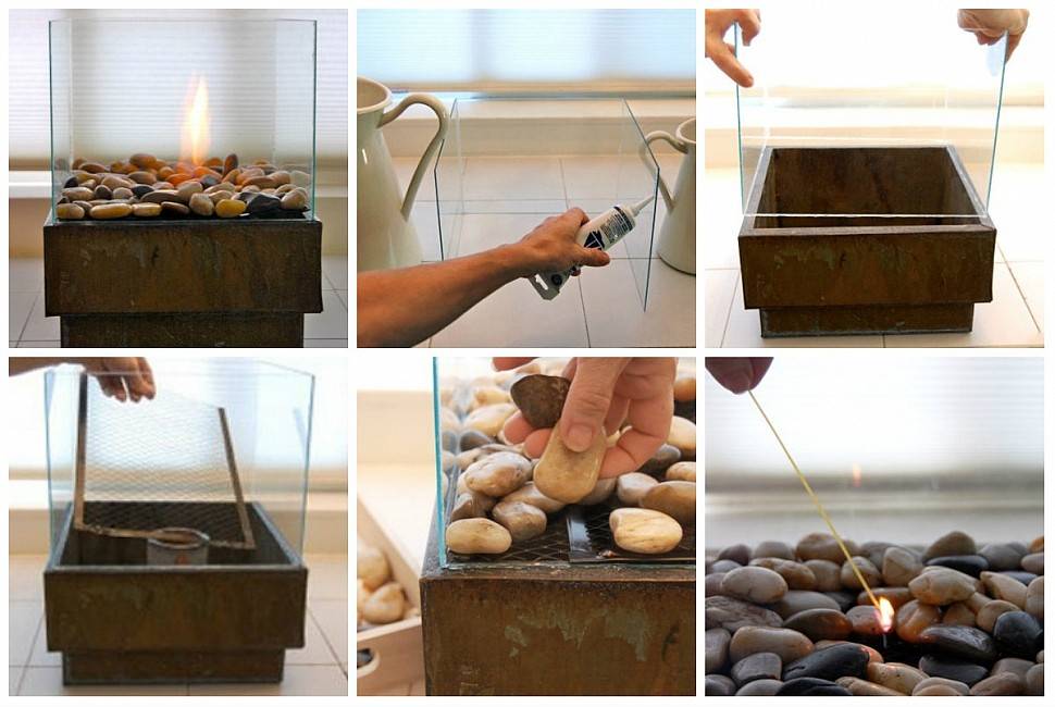 Как сделать биокамин: советы по созданию камина для дачи своими руками