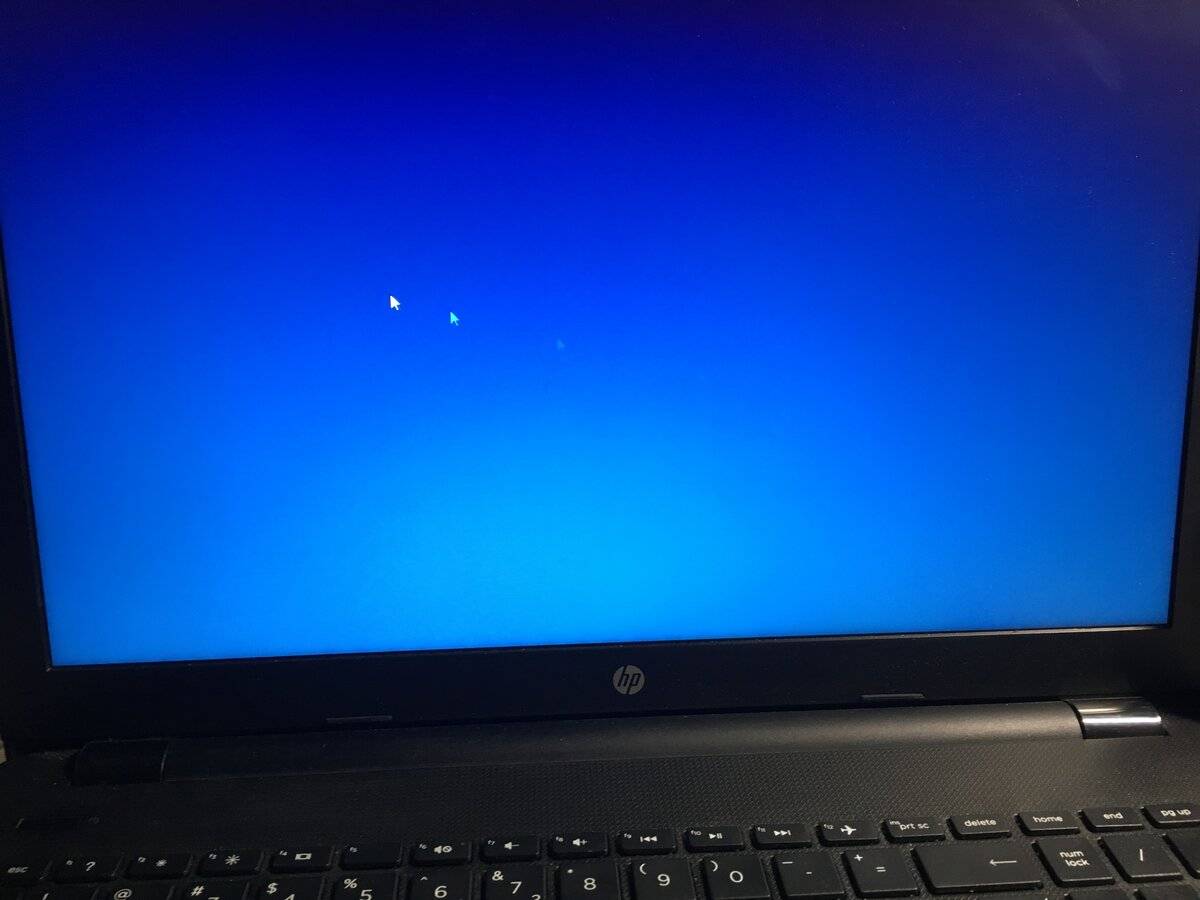 Ноутбук появляется синий экран