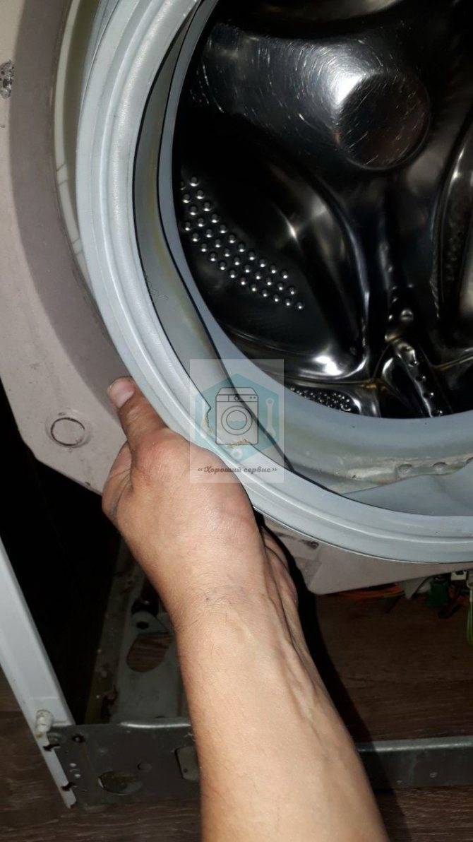 Как снять и заменить резинку на барабане стиральной машины lg? тонкости замены манжеты люка