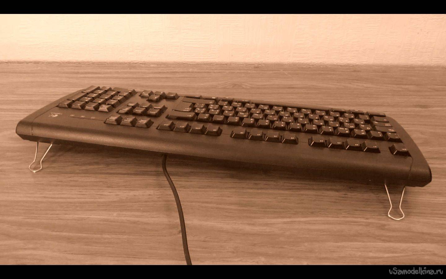 Правильное положение рук для комфортного пользования клавиатурой