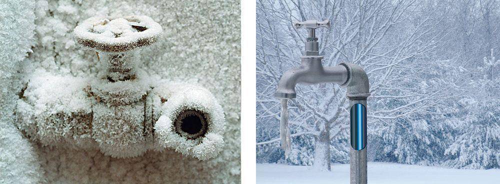 Что делать, если замерзли канализация и водопровод в частном доме? - домэксперт