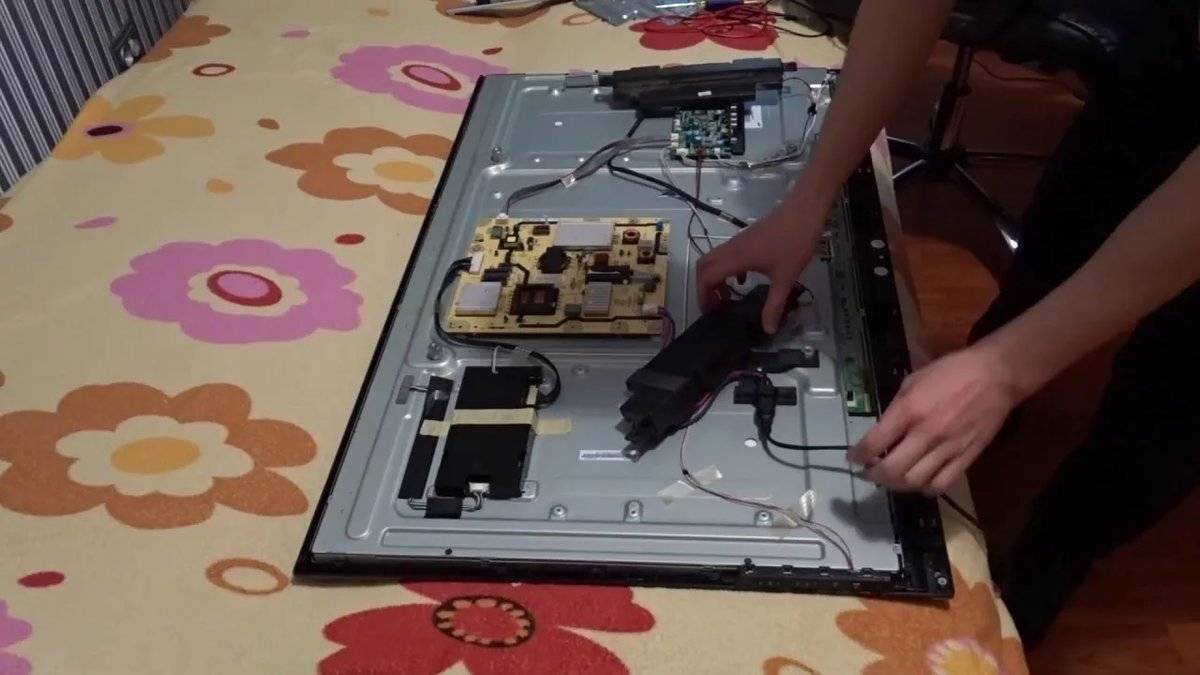 Как отремонтировать подсветку телевизора lg