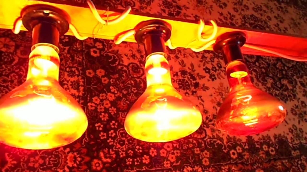 Инфракрасные лампы как средство отопления