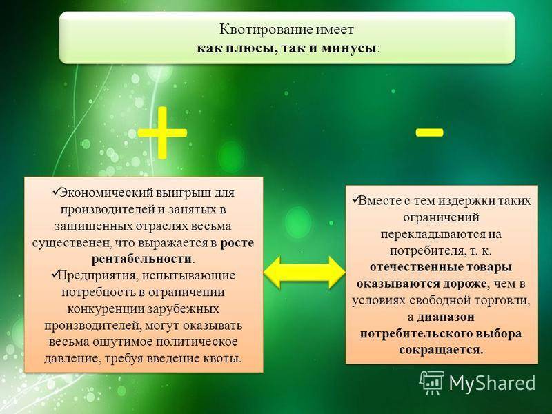 Плюсы и минусы экономических. Квотирование плюсы и минусы. Плюсы квот. Квоты плюсы и минусы. Экспортная квота плюсы и минусы.