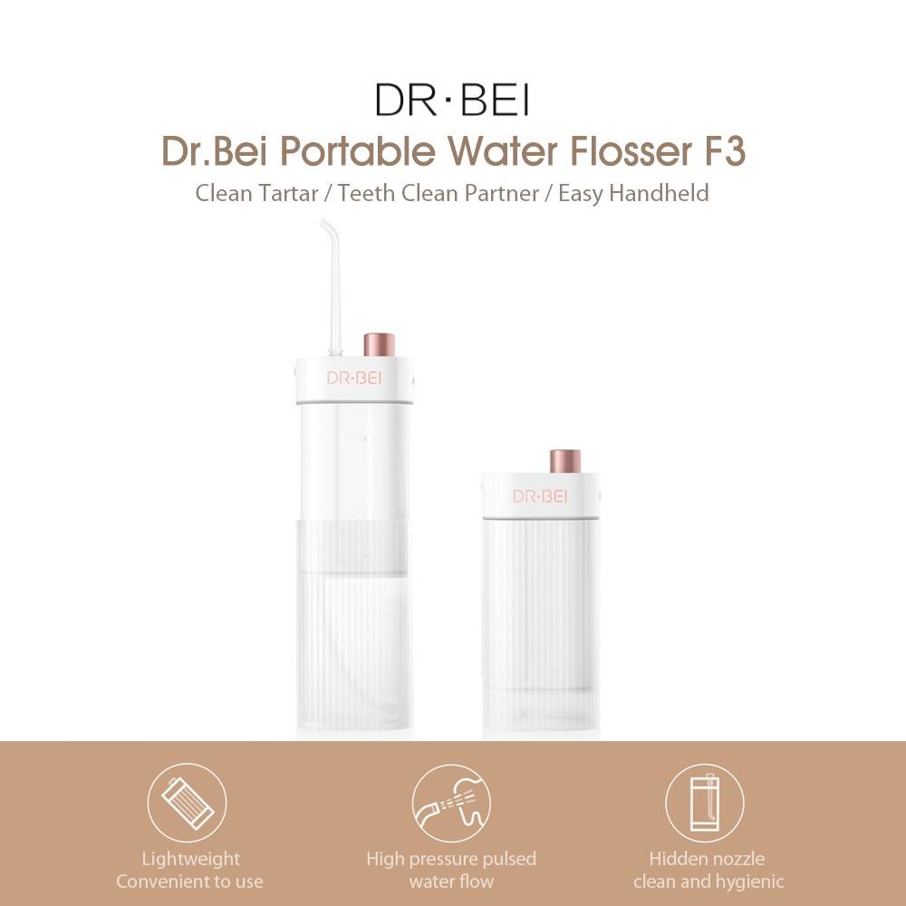 Ирригатор DR.BEI Water Flosser GF3: эффективная чистка всей полости рта