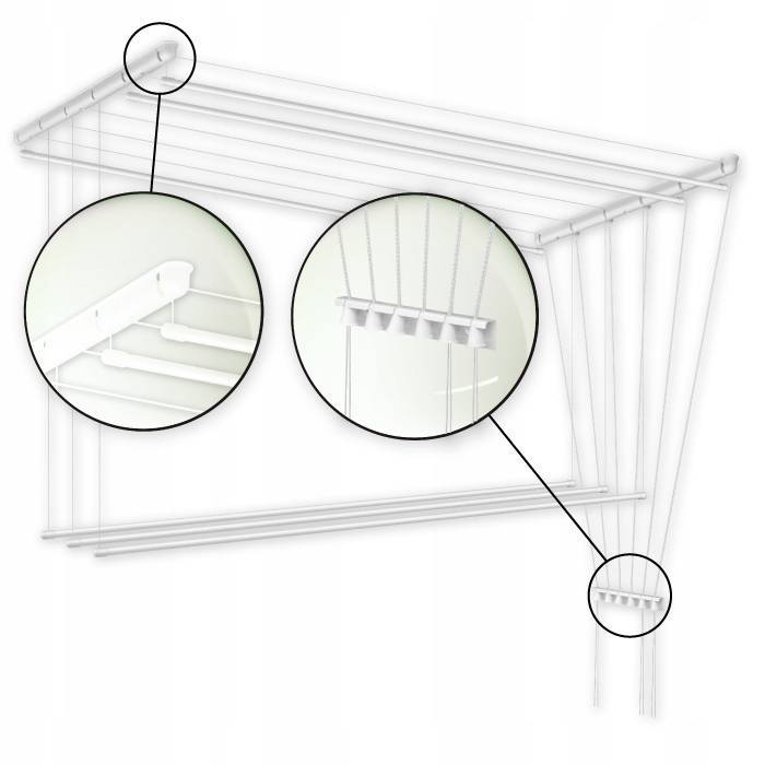 Сушилки для белья на балкон: виды, как выбрать, фото