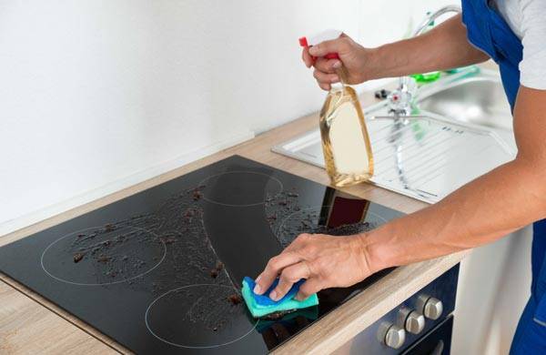 Как очистить индукционную плиту: как и чем правильно чистить индукционную плиту