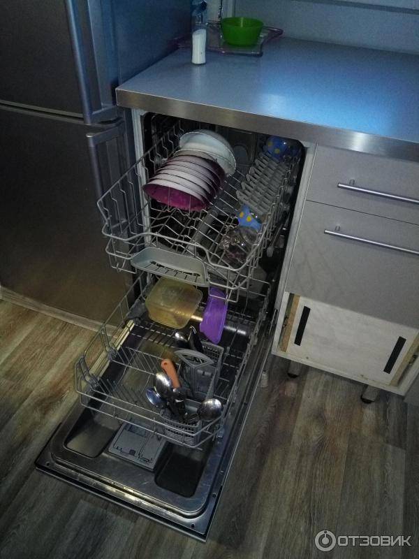 Отдельностоящая посудомоечная машина: обзор плюсов и минусов