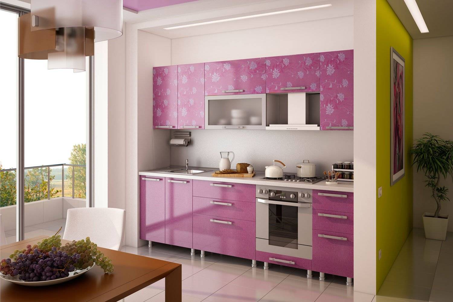 Какой кухонный гарнитур выбрать: по цвету, материалу, для маленькой кухни