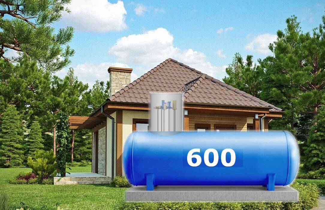 Газгольдер для отопления частного дома